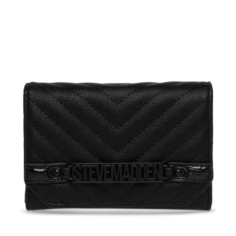 STEVE MADDEN Steve madden sona black shoulder bag